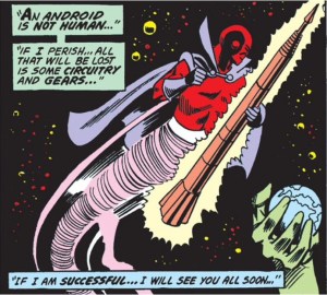 Red Tornado makes the ultimate sacrifice.