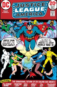 The Justice League and the Justice Society meet the heroes of Earth X
