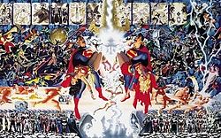 Cover to 'Crisis on Infinite Earths'