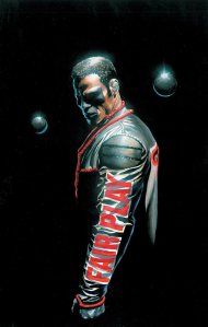 Alex Ross' intense interpretation of Michael Holt/Mr. Terrific.