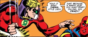 Green Lantern schools Huntress.