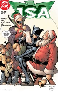 "JSA" No. 55: And Santa Claus is hiding a secret.