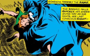 Dracula stops for a snack.