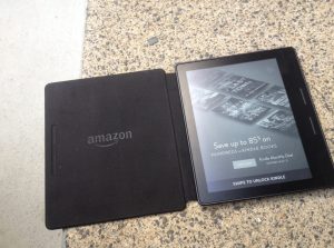 The new Kindle Oasis.