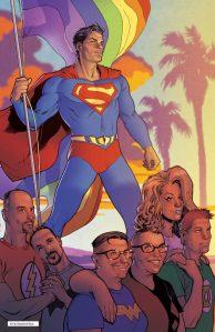 Superman: Still standing for truth, justice and the American way.