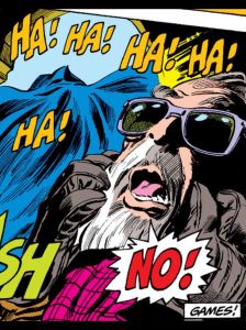 Dracula enjoys his moment. 