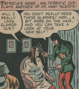 Mr. Terrific cleans up.