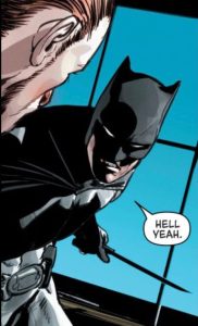 Batman decides to end a war with a little murder. 