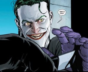 The Joker thwarts a murder. 