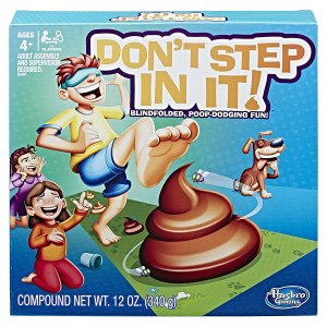 From Hasbro: "Don't Step in It!"
