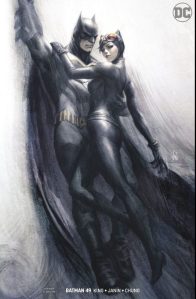 Batman and Catwoman. 