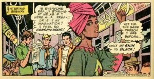 Maybe everyone is staring because Lois looks so darn chic. 