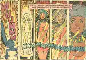 Lois Lane is transformed. 