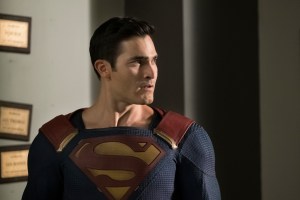Tyler Hoechlin as Superman (Photo: CW). 