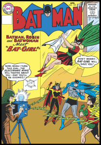 The dazzling debut of Bat-Girl!, from "Batman" No. 139.