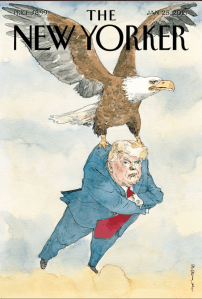 The New Yorker celebrates the last of Trump.
