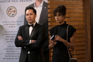 Mike Cabellon, Vella Lovell, "Mr. Mayor" (Photo: NBC).