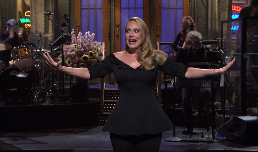 Adele on "Saturday Night Live" (Photo: NBC)