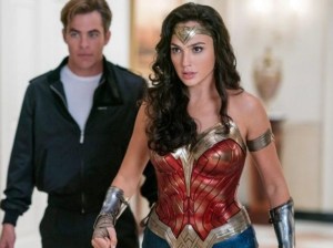 Steve (Chris Pine) and Diana (Gal Gadot) together again.