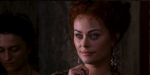 Someone's having fun needling her son about his virginity. (Photo: HBO)