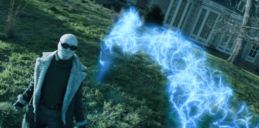 Negative Man shares a painful memory with Larry (Matt Bomer) (Photo: HBO Max)