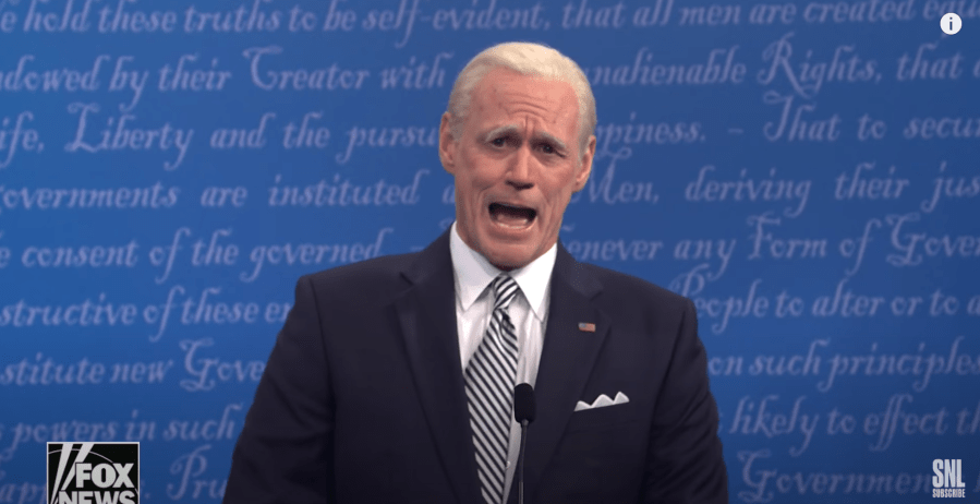 Jim Carrey as Joe Biden on "Saturday Night Live" (Photo: NBC)