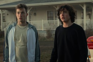 Fraternal twins Jonathan (Jordan Elsass) and Jordan (Alexander Garfin) are in for some big shocks. (Photo: CW).