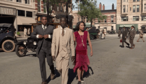 Jonathan Majors, Michael Kenneth Williams, and Jurnee Smollett in "Lovecraft Country" (Photo: HBO)