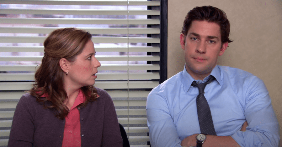 Jenna Fischer, John Krasinski, "The Office"